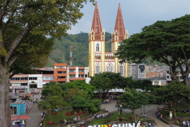 Parque principal de Chinchiná