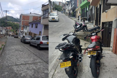 Automóviles y motos no permiten tener una buena movilidad en el barrio San Jorge.