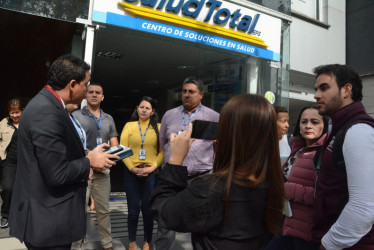 La inspección judicial se dio en el Centro de Soluciones de Salud Total, en El Cable.