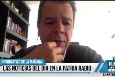 Wilson Escobar, docente de la Escuela de Comunicación Social y Periodismo de la Universidad de Manizales. 