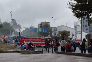 El Cuerpo Oficial de Bomberos de Manizales atendió con rapidez el conato de incendio, provocado por posible falta de mantenimiento de una chimenea.