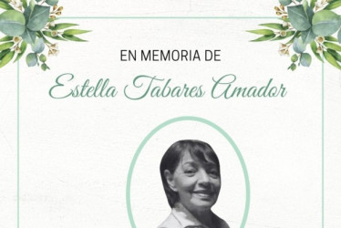 Luz Estella Tabares Amador, exdocente y exdirectiva del sindicato Educadores Unidos de Caldas (Educal), fallecida este jueves 10 de octubre.