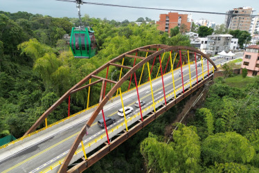 Fue inaugurada la conexión vial Álamos - Pinares en Pereira 