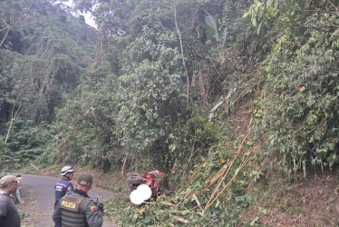 Carro que rodó en San José.