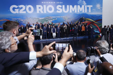 cumbre del G20 realizada en Río de Janeiro