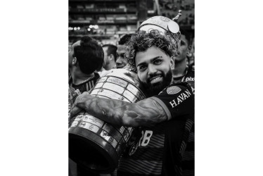 Gabriel Barbosa, Gabigol, jugador brasileño. 