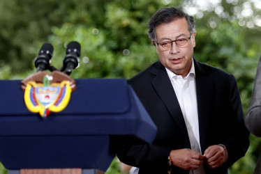 El presidente de Colombia, Gustavo Petro. 