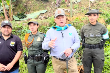 Según Julio César, director de la Carder, los terrenos de la Reserva Forestal La Nona, en Marsella Risaralda, estaban ocupados de manera ilegal.