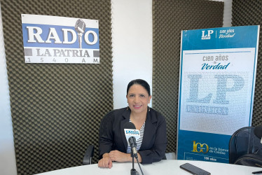 Diana Castaño, representante legal de Taxis Libres Manizales