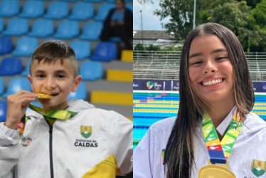 Los paradeportistas caldenses Juan Esteban Gaviria y Nicoll Agudelo consiguieron oro para el departamento en tenis de mesa en silla de ruedas y paranatación en los I Juegos Nacionales Juveniles. 