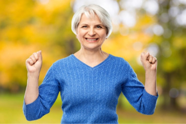 Mujer feliz