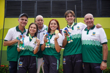 Risaralda ocupa la octava casilla con 10 preseas. 2 de oro, 1 de plata y 7 de bronce. 