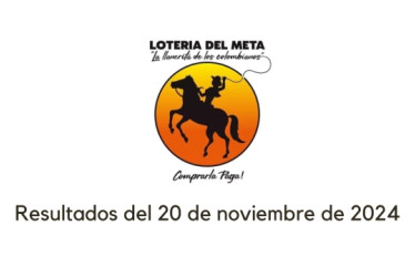 Lotería del Meta 20 noviembre 2024