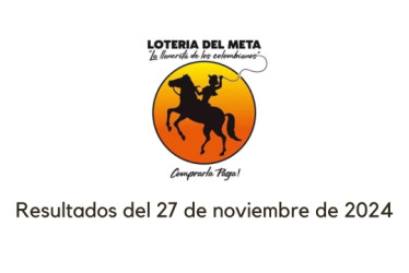 Lotería del Meta 27 noviembre 2024