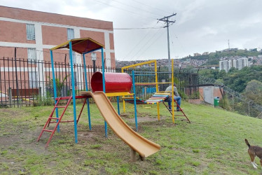 Este era el parque que según los vecinos era un punto de disfrute para los más pequeños del barrio.