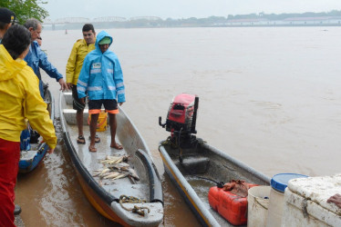 Los pescadores en La Dorada enfrentan desafíos diarios. 