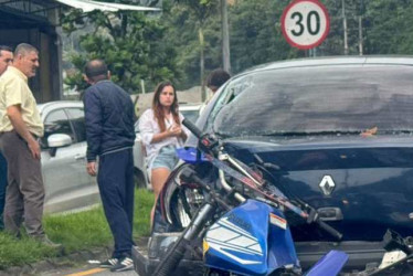 Accidente en La Playita. 