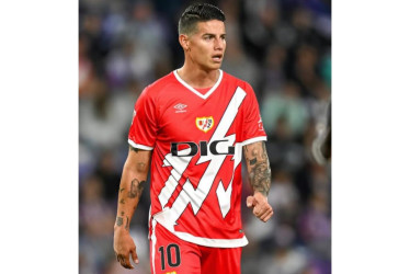 James Rodríguez, jugador del Royo. 