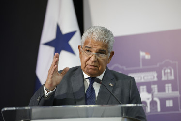 José Raúl Mulino, presidente de Panamá.