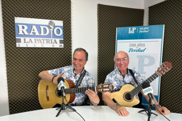 Los Hermanos Uribe visitaron LA PATRIA Radio y anunciaron su nuevo sencillo Mi Manizales Querida. 