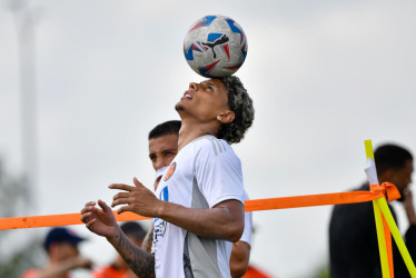 Richard Ríos, mediocampista de la selección Colombia.