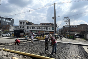 La construcción del pompeyano en sentido Dosquebradas - Pereira durará aproximadamente una semana.