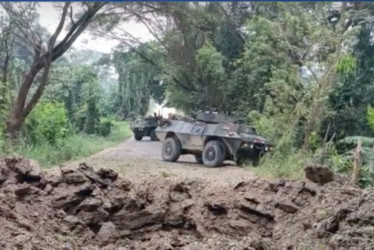 El Ejército atribuye este ataque a la guerrilla del Ejército de Liberación Nacional (Eln), 