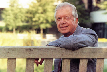 Jimmy Carter, expresidente de Estados Unidos. Foto de 1994.