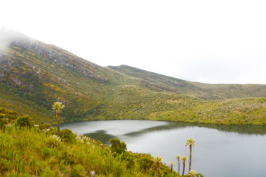 El embalse de Chingaza es el principal proveedor de agua de Bogotá. Sus bajos niveles a causa de la sequía de este año obligaron al Distrito Capital a ordenar el racionamiento.