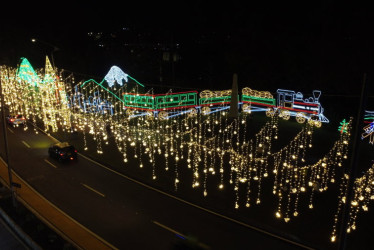 Encedido alumbrado navideño 