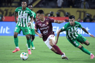 El partido de ida jugado en Ibagué terminó en empate 1-1 