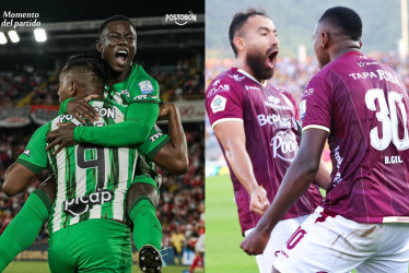 Atlético Nacional y Deportes Tolima