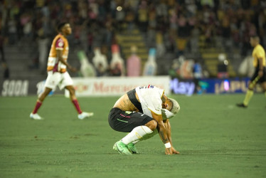 Once Caldas perdió 1-0 frente a Deporets Tolima en la última fecha de cuadrangulares. 