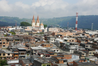 Vista panorámica de Chinchiná, en Caldas.