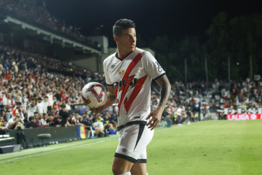 James Rodríguez, capitán de la selección Colombia.