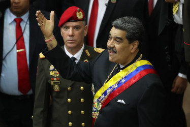 El presidente de Venezuela, Nicolás Maduro, en una fotografía de archivo. 