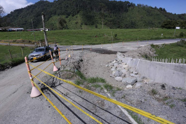 Así se ven las obras paralizadas y abandonadas por el contratista Consorcio Vial Nazareth que reiniciarían el martes.