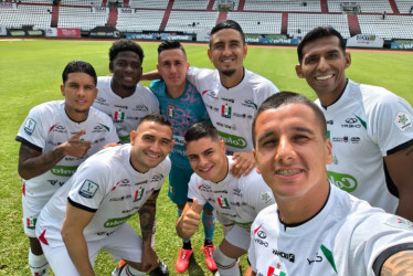 Gilbert Álvarez, Hugo Dorrego, Juan Felipe Castaño, Jerson Malagón, Joan Parra, Juan Carlos Díaz, Mateo Zuleta y Mateo Rodas, los nuevos del Once Caldas. Hoy reciben a Fortaleza.