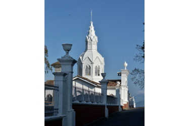 La iglesia de Salamina está entre las cosas más representativas del municipio.