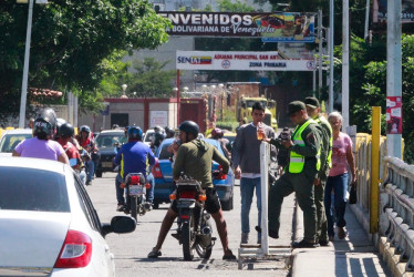 Frontera entre Colombia y Venezuela.