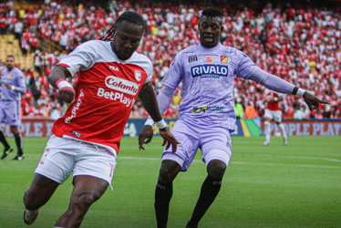 Yuber Quiñonez anotó el único gol del Deportivo Pereira 