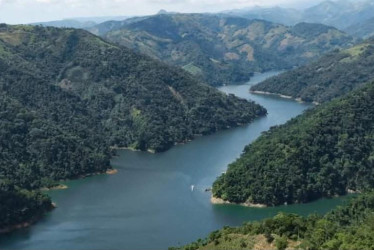 El embalse que da via a Miel I está ubicado en Norcasia, Caldas