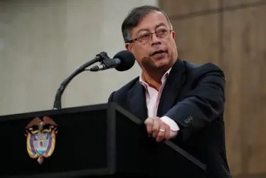 El presidente de Colombia, Gustavo Petro.