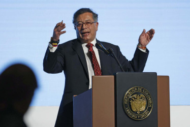 Gustavo Petro, presidente de Colombia. 