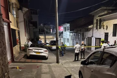 Foto|LA PATRIA A un empresario de Manizales lo asesinaron luego de salir de misa de Cristo Rey.