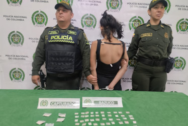 La Diabla detenida. 