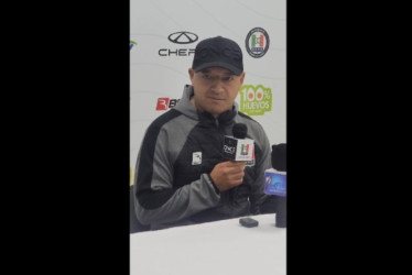 Julio César Ocampo, director técnico del Once Caldas Femenino. 