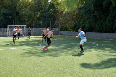 Los jóvenes son los mayores usuarios del estadio en Salamina (Caldas).