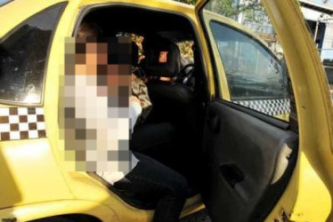 Foto|Ilustración| LA PATRIA El señalado hirió, le robó al taxista y escapó.