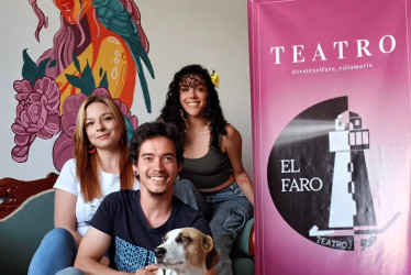 Lina María Muñoz, Juan Esteban Ortiz y Alejandra Tamayo lideran la Sala y Grupo de Teatro El Faro de Villamaría (Caldas), tienen programación durante todo el 2025. 